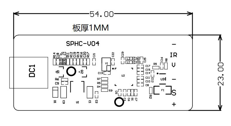 三键蓝牙幻彩控制板SPHC-V04