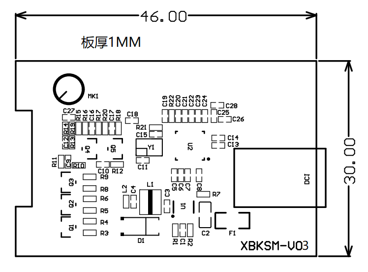 小白盒控制板XBKSM-V03