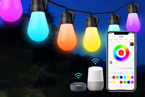 wifi智能LED幻彩灯串方案