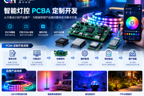 智能灯控 PCBA 定制开发指南：从方案设计到产品量产